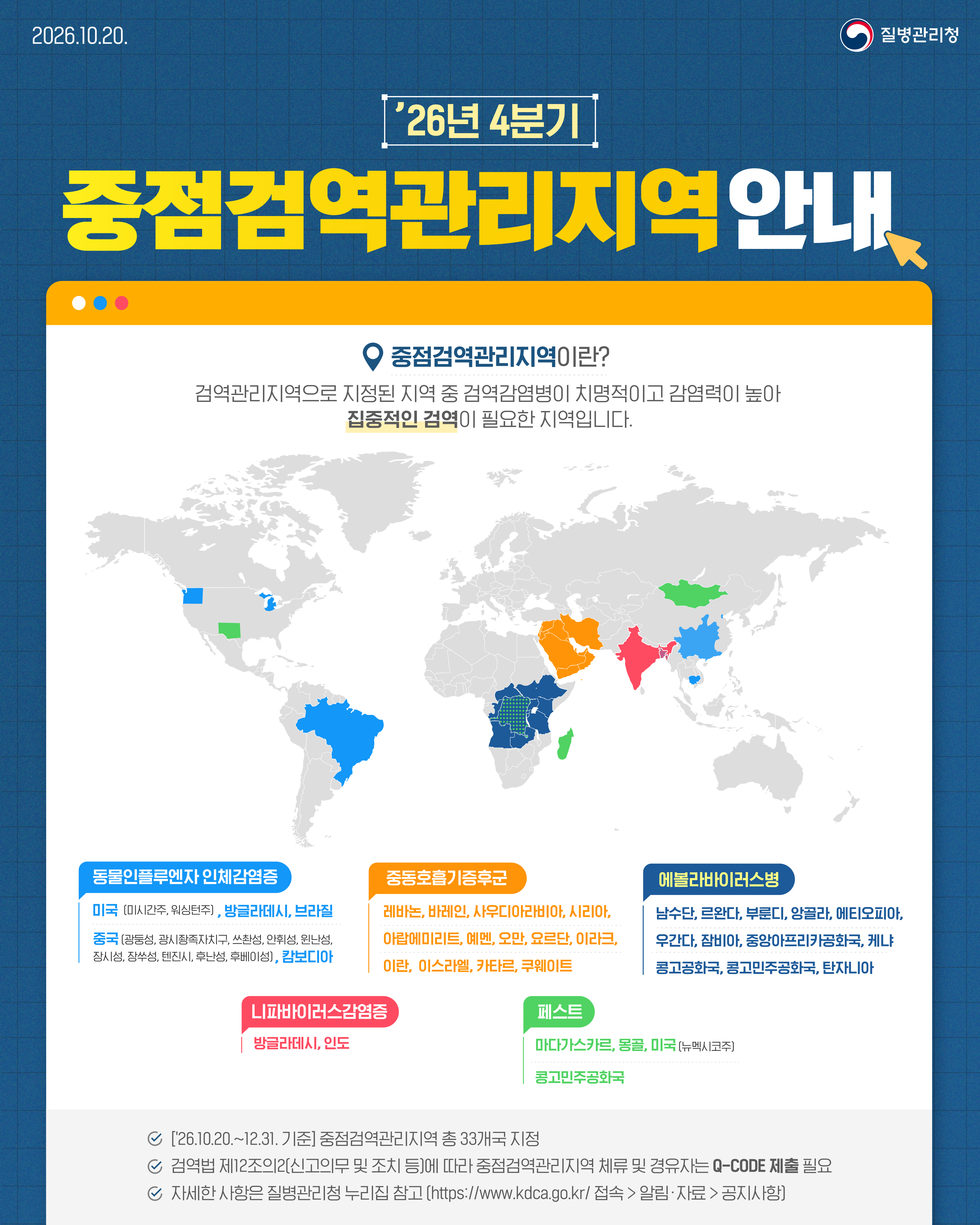 아프리카 내 에볼라바이러스병 발생 주의!  Caution! Ebola Virus Disease Outbreak in Africa