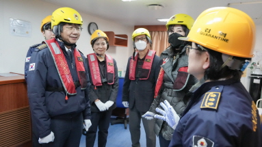 질병관리청장, 선박 승선검역 대응체계 점검을 위한 국립여수검역소 현장방문
