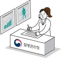 질병관리청 안내데스크 아이콘 이미지