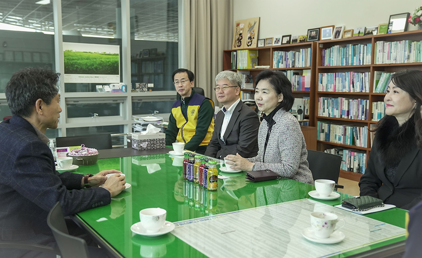 지영미 청장, 지역 소외계층 자원봉사 참여 간담회 개최