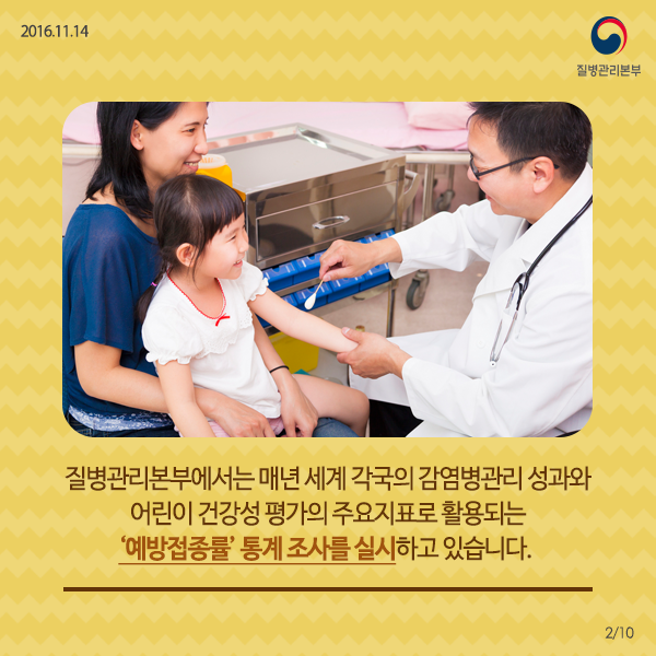 전국 어린이 예방접종률 전수조사 결과 사진2