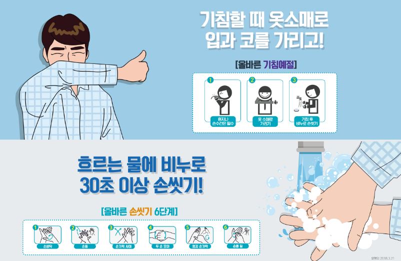 기침예절 및 손씻기(포스터)_국문 사진7