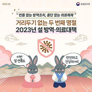 2023년 설날 의료방역대책 안내