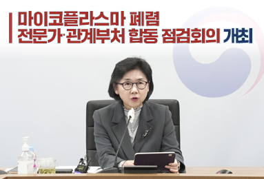 마이코플라스마 폐렴 진료 현장점검과 보완책 마련을 위한 전문가‧관계부처 합동 점검회의 개최