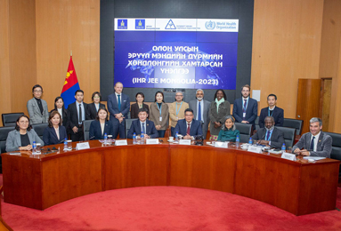 The KDCA provided a technical expert for Mongolia's JEEJ(oint External Evaluation)